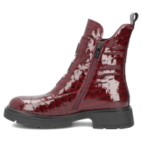 Leather ankle boots Filippo DBT8015/26 BG CR burgundy