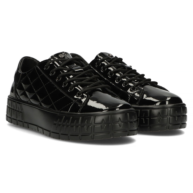 Leather shoes FILIPPO DP3932/22 BK black