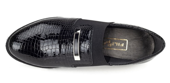 Półbuty Filippo 010 Czarny K3