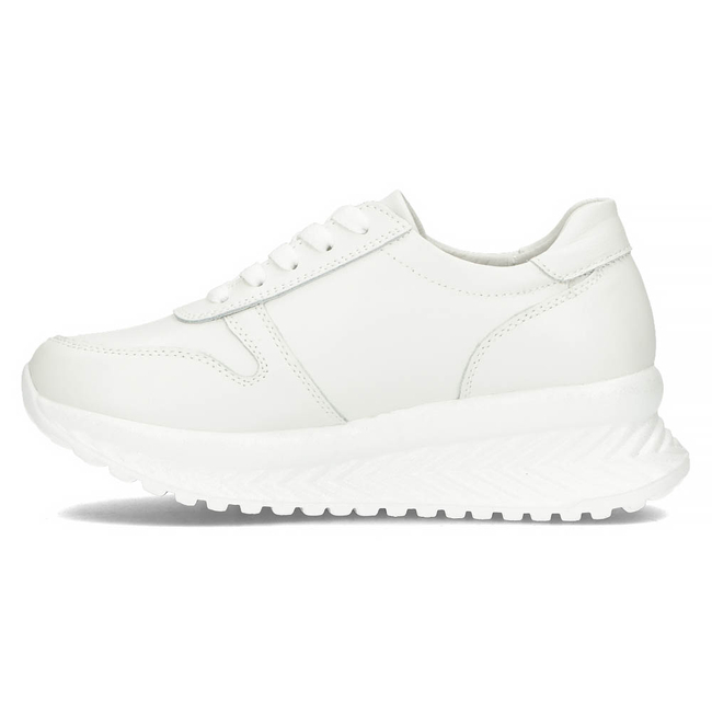 Leather Sneakers Filippo DP3547/23 WH white