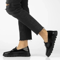 Leather shoes Filippo DP7170/25 BK L black