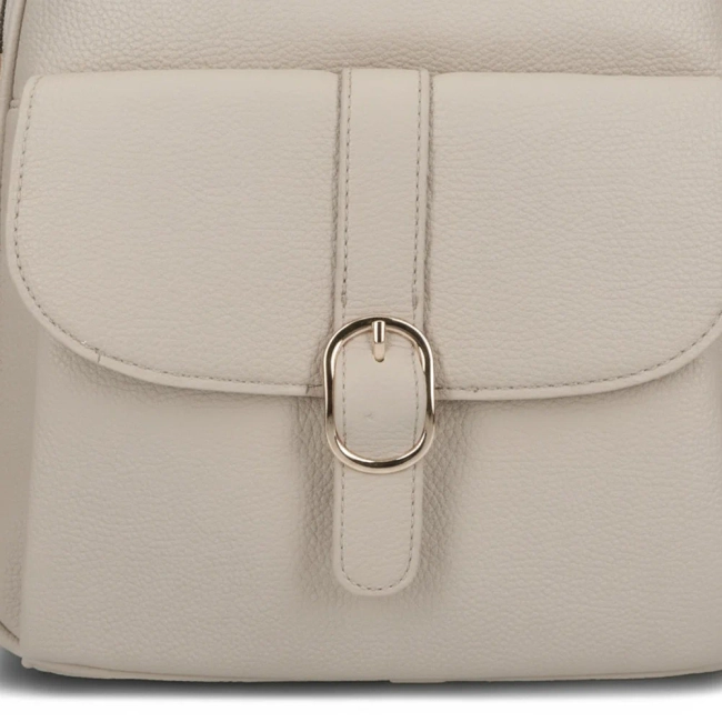 Dark beige backpack Kaya
