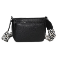 Black shoulderbag night petal