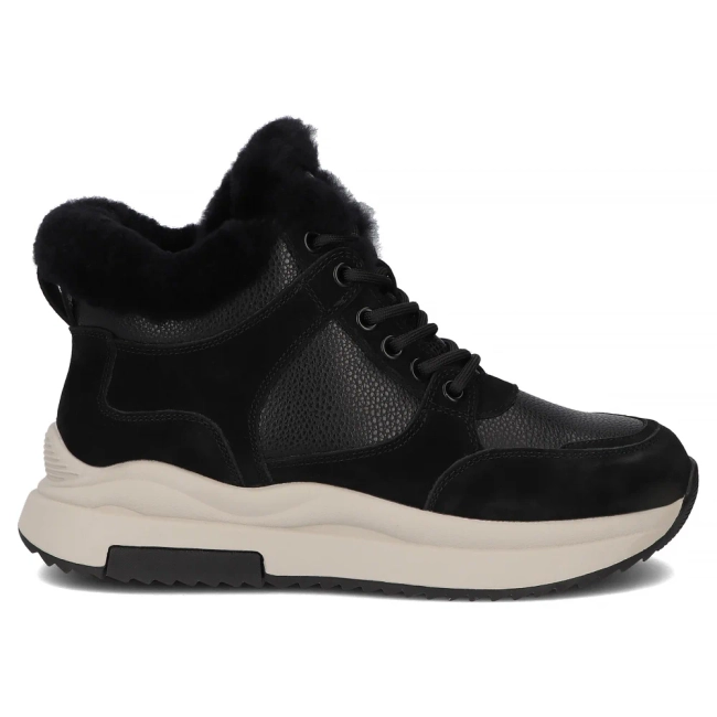 Leather ankle boots Filippo DBT7240/25 BKblack