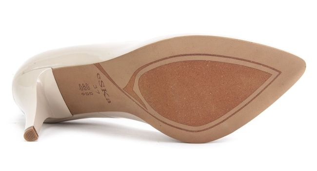 Pumps Eska 1021 Beige Lacquer