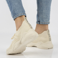 Sneakersy Filippo DTN2184/21 BE beżowe