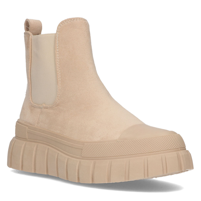 Botki Filippo BJ-05 Beżowe