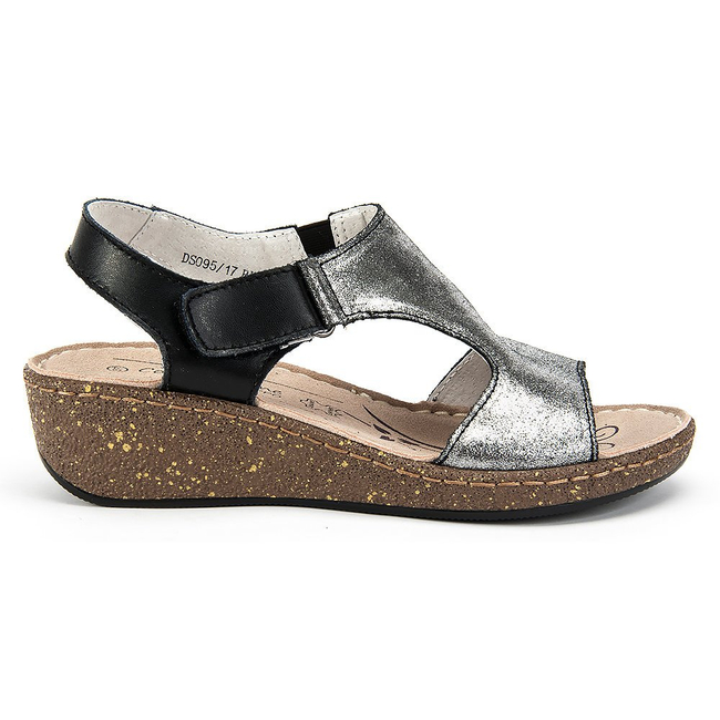 Sandały FILIPPO DS095/17 BK black