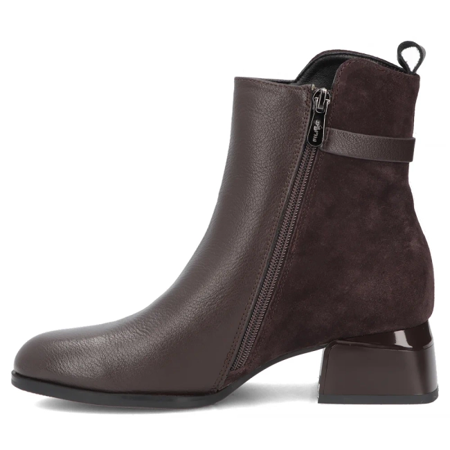 Leather ankle boots Filippo DBT8046/26 D BR brown