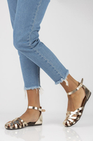 Leather sandals Filippo 40224 gold