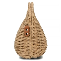 Brown woven bag bohonest