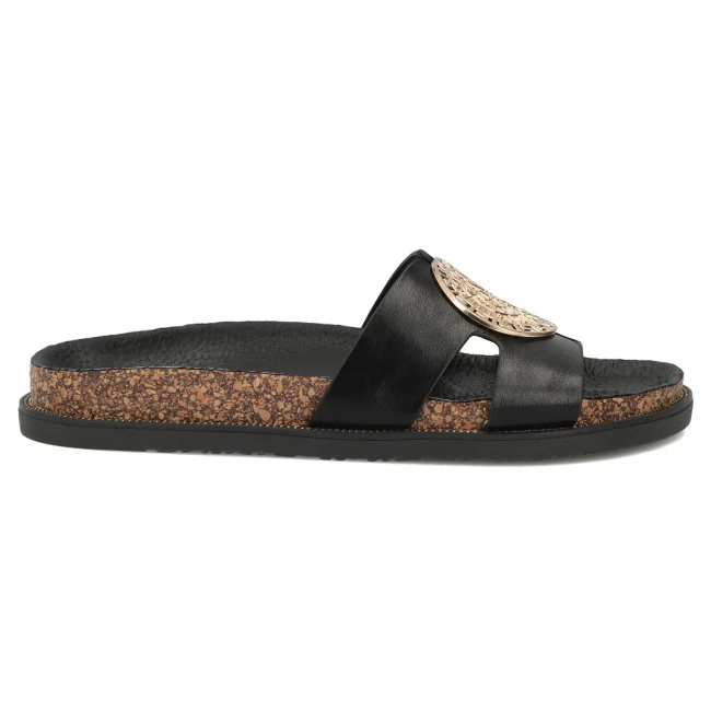 Klapki Filippo DK6972/26 BK czarne