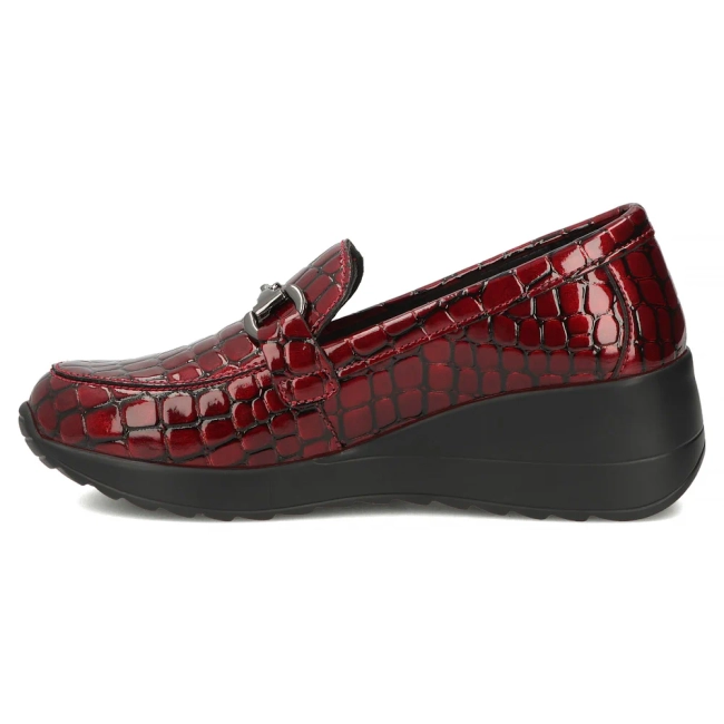 Leather shoes Filippo DP8101/26 RD red