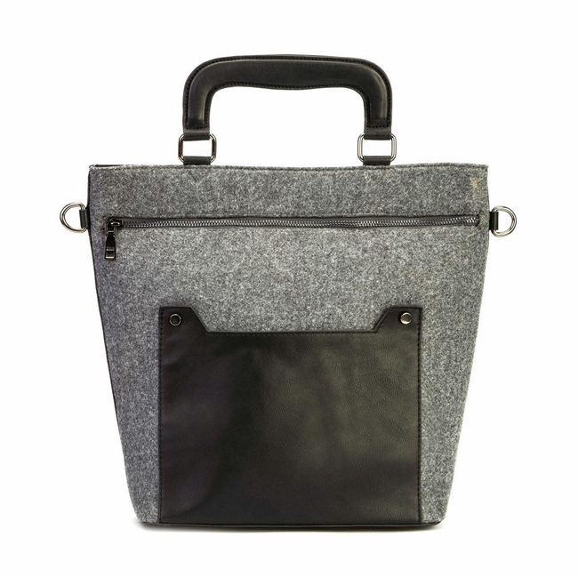 Handbag Keddo 398103/03-01 Grey Black