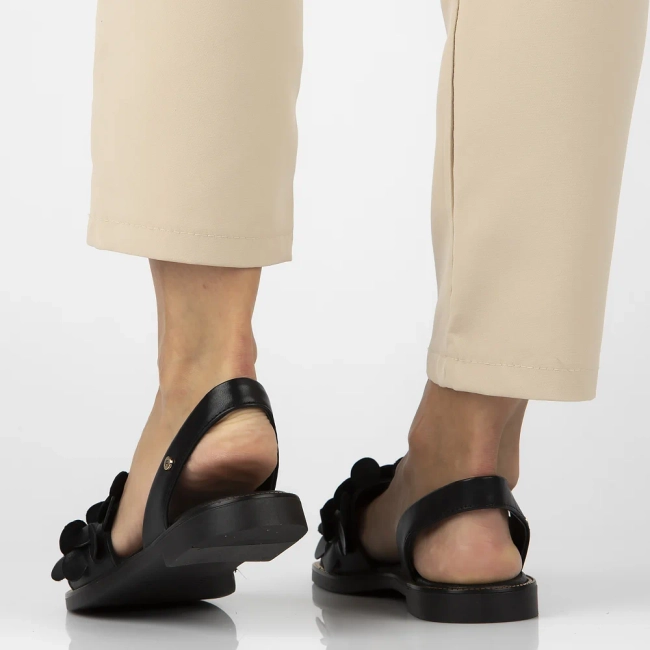 Leather sandals Filippo 40425 black