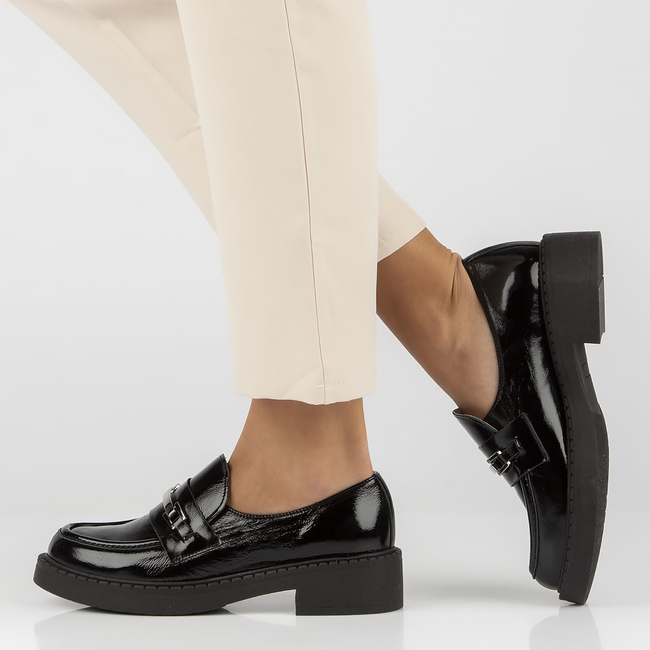 Leather shoes Filippo 20108 black