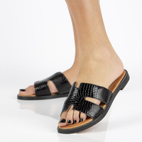 Slippers Filippo DK2100/21 BK black