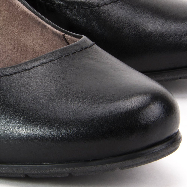 Półbuty Jana 8-22404-20 001 Black