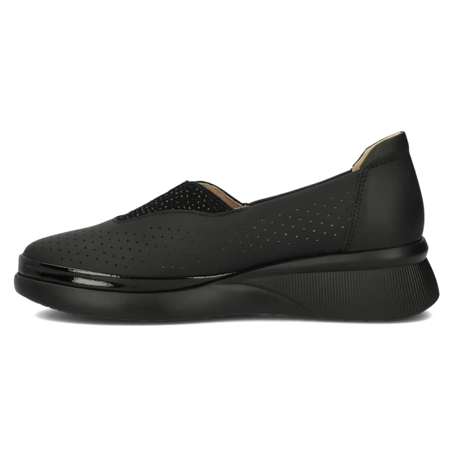 Leather shoes Filippo DP6208/24 BK black