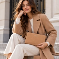Beige handbag Moretta