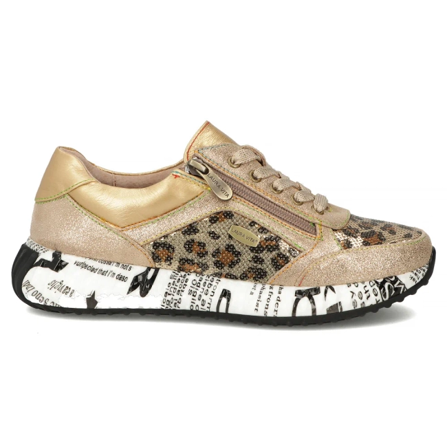 Leather shoes Laura Vita burton 11 beige