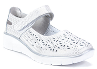 Półbuty Filippo DP640/19 WH white