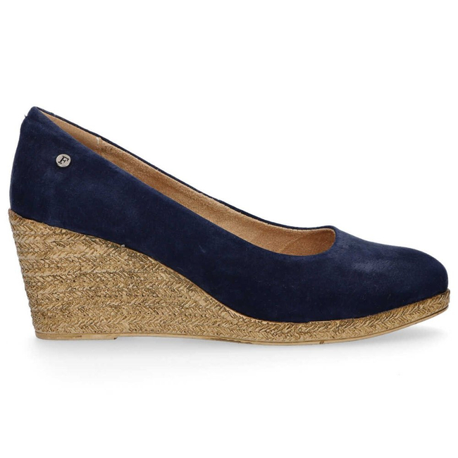 Leather shoes Filippo DP1328/20 NV navy blue