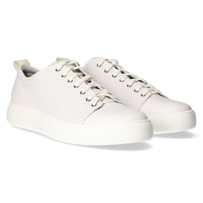 Leather Shoes Filippo 1476 White