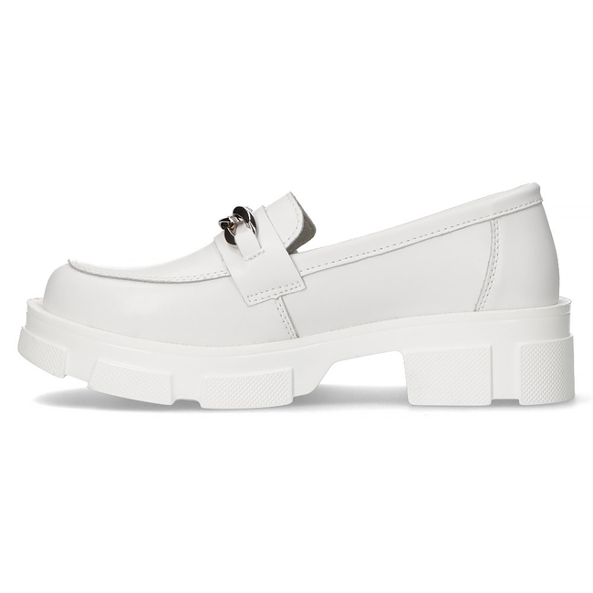 Leather shoes Filippo DP3221/22 WH white