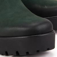 Botki FILIPPO 439 S Zielone Nubuk