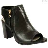 Sandały NESSI 65205 czarny lizaro 8020078