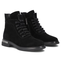 Leather ankle boots Filippo DBT8196/26 BK black