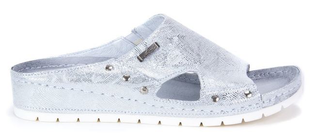 Slippers Lemar 50055 Tagliata Silver