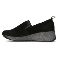 Leather Sneakers Filippo DP1500/20 BK T black glitter