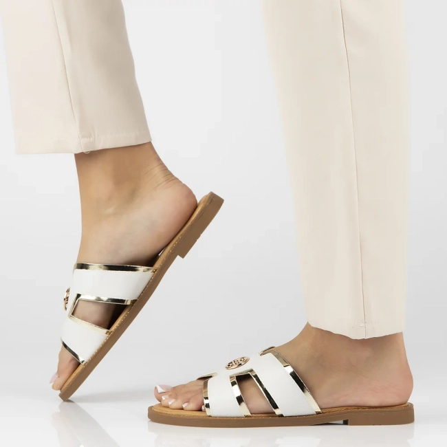 Flip-flops Filippo DK6921/25 WH white
