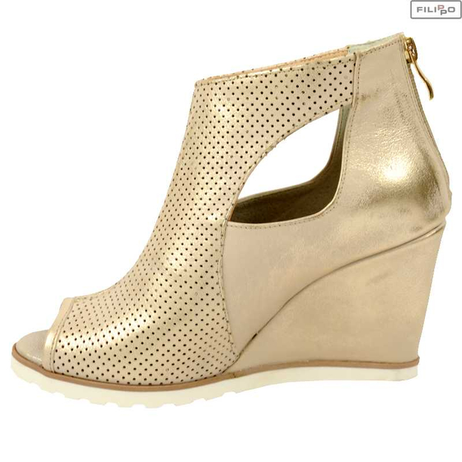 Ankle boots CLAUDIO ROSETTI 303 gold 8023797