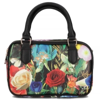 Black handbag fiore viva