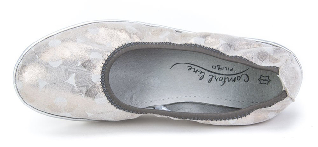 Leather shoes Filippo DP045 18 GO BE gold