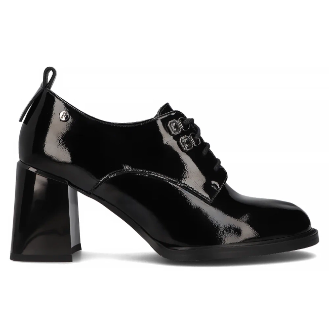 Leather shoes Filippo DP6315/24 BK black