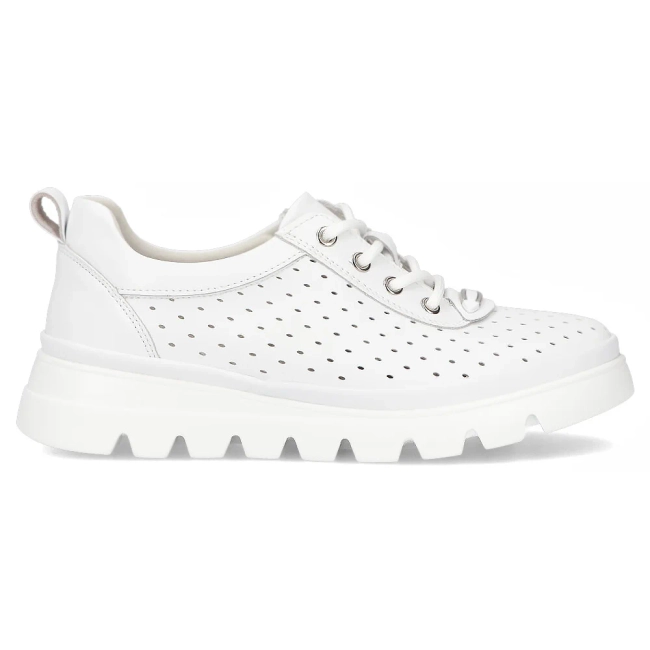 Leather shoes Filippo DP6995/25 WH white