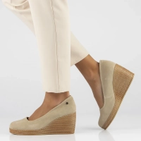 Leather shoes Filippo DP3521/24 BE SU beige