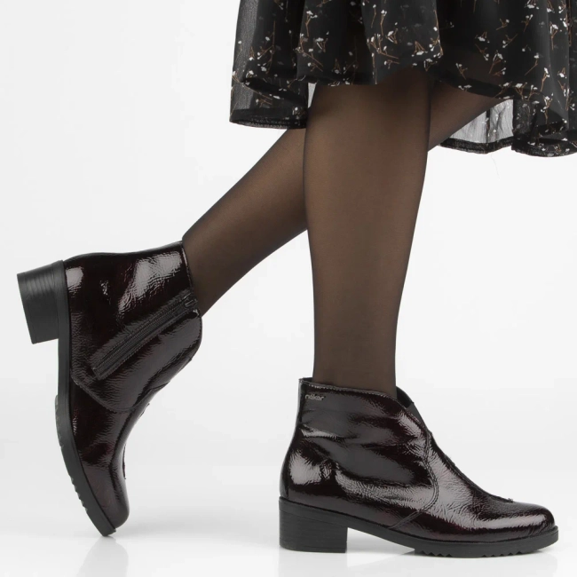 Ankle Boots Rieker Y0553-35 burgundy