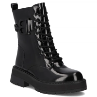 Leather ankle boots Filippo DBT6305/25 BK black