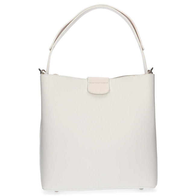 Handbag David Jones 6216-1 White