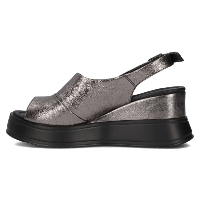 Leather sandals Artiker 54C0402 silver