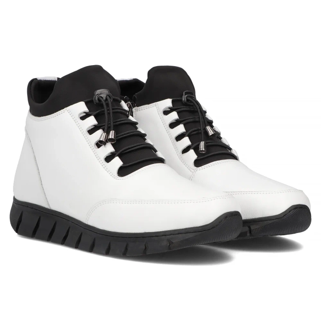 Artiker leather boots 55C0906 white