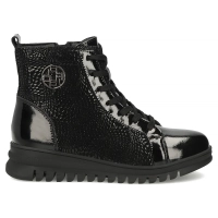 Skórzane botki Filippo DBT8073/26 BK L czarne