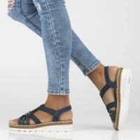 Sandals Rieker V1206-14 blue