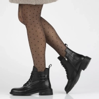 Leather ankle boots Filippo DBT6320/24 BK black