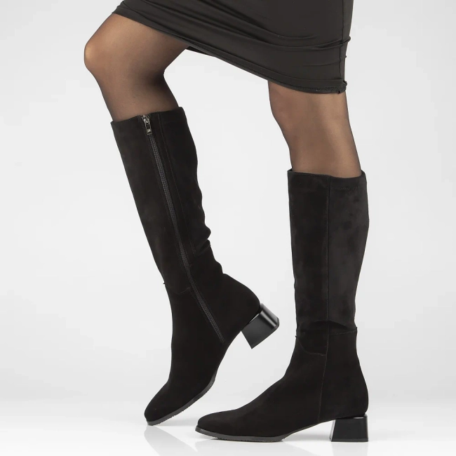 Filippo leather Boots 1092 black